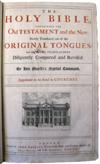 BIBLE IN ENGLISH.   The Holy Bible, containing the Old Testament and the New.  1716-16.  Vinegar Bible.  Herbert 942B